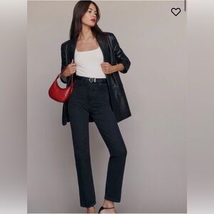 Reformation Cynthia High Rise Straight Jean